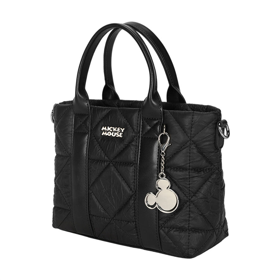 【D037】【Disney正規品】2WAY ダイヤ型キルティングトートバッグ