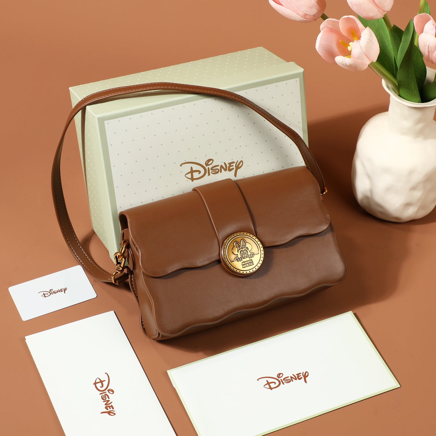 【D011】【Disney正規品】3WAYチョコチップミニバッグ