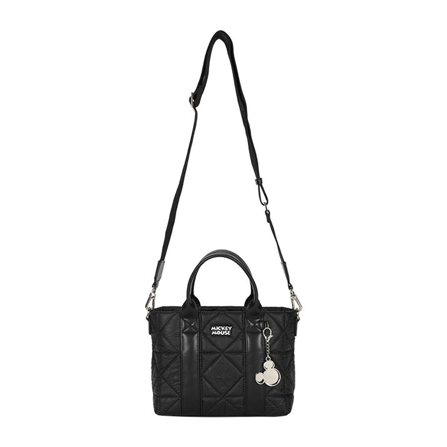 【D037】【Disney正規品】2WAY ダイヤ型キルティングトートバッグ