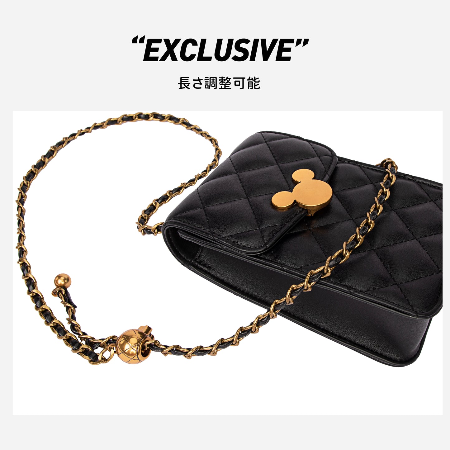 【D003】【Disney正規品】クラウドショルダースマホ入れ