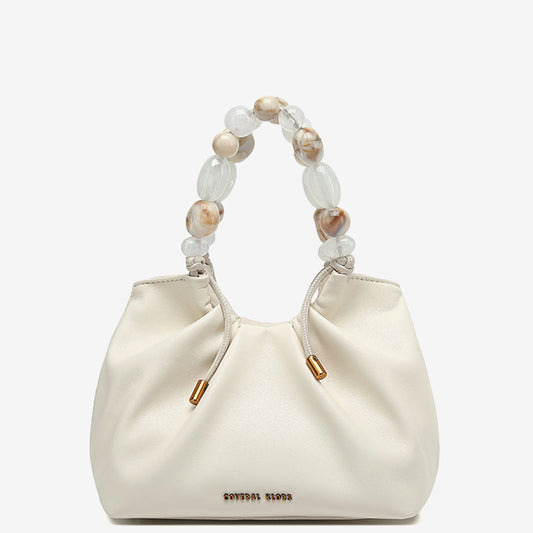 【A019】【A021】アート感覚♡大人の上品さ♡上質PUハンドバッグ