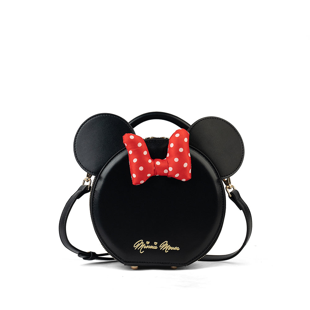 【D058】【Disney正規品】激カワ!ミニーボックスバッグ