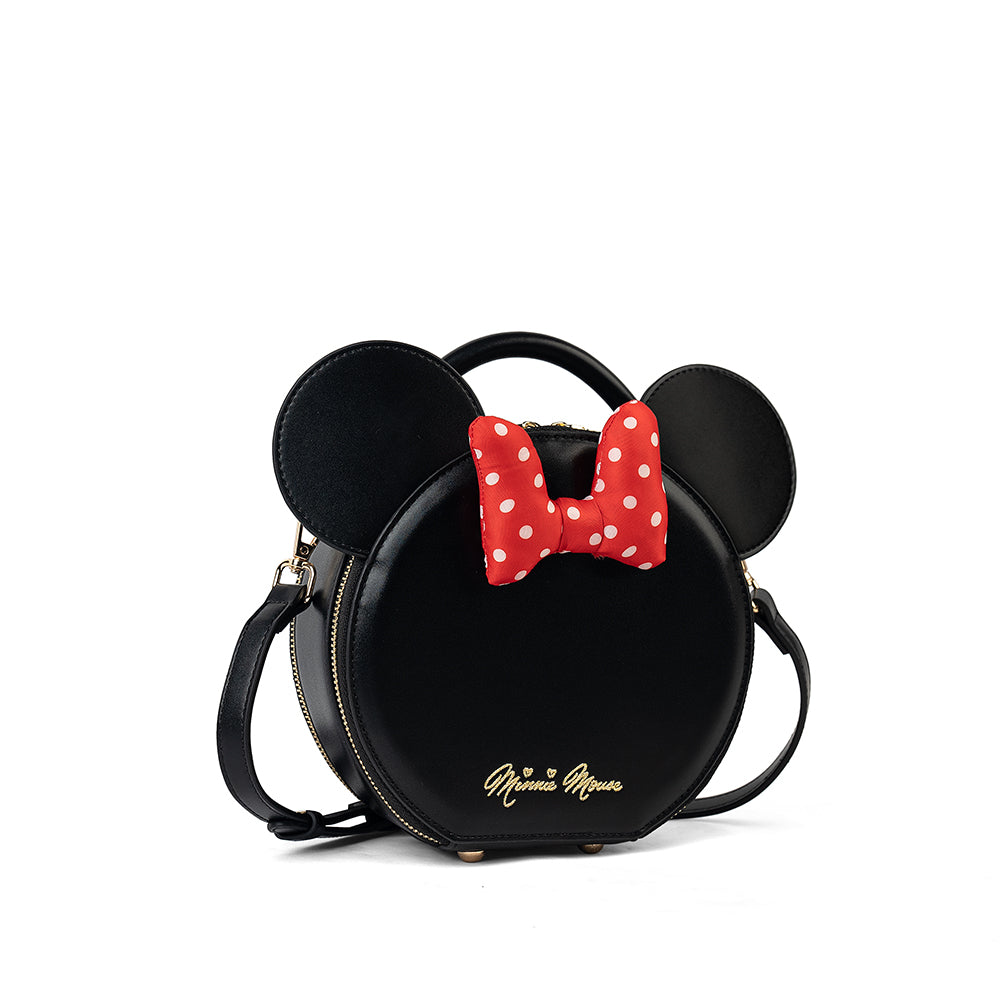 【D058】【Disney正規品】激カワ!ミニーボックスバッグ