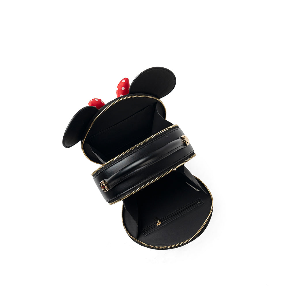 【D058】【Disney正規品】激カワ!ミニーボックスバッグ