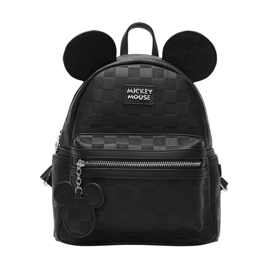 【D050】【Disney正規品】「大人のディズニー」を背負う、ミッキーイヤーバックパッ