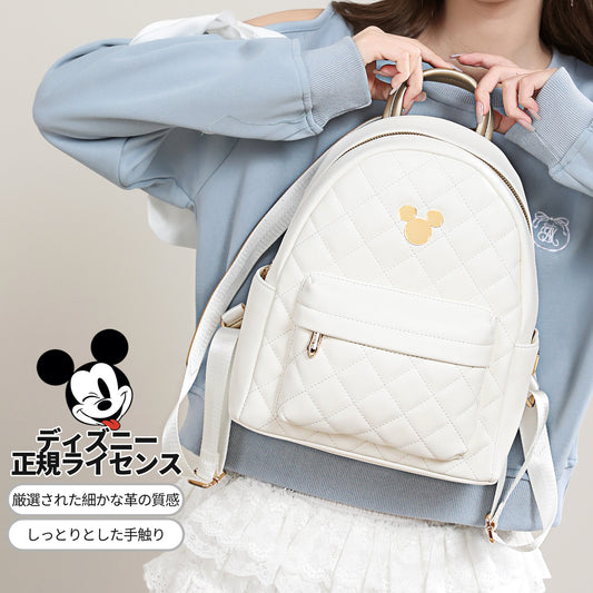 【D041】【Disney正規品】アイボリーリュック