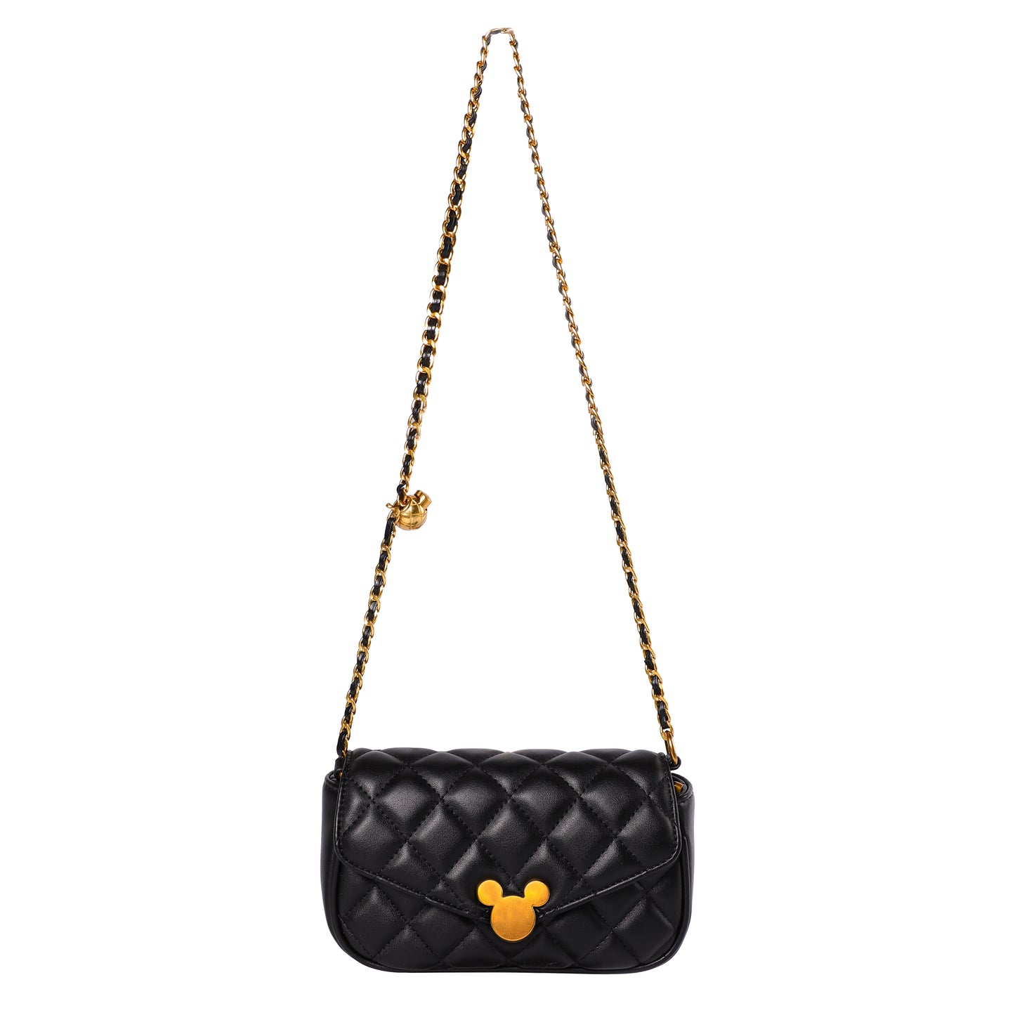 【D006】【Disney正規品】ミッキーチェーンショルダーバッグ