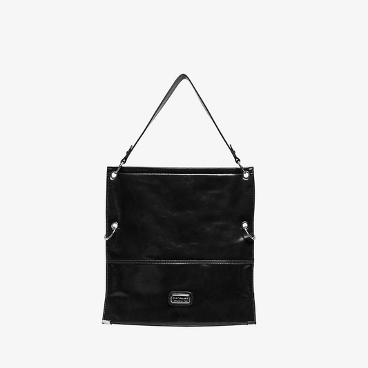【M056】レトロ折りたたみスタイリッシュフリップバッグ